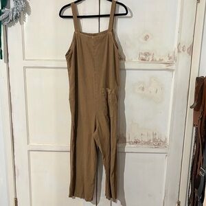 Universal Thread Tan Jumpsuit
